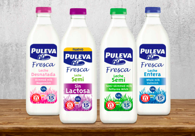 Puleva presenta leche fresca sin lactosa - Lactosa